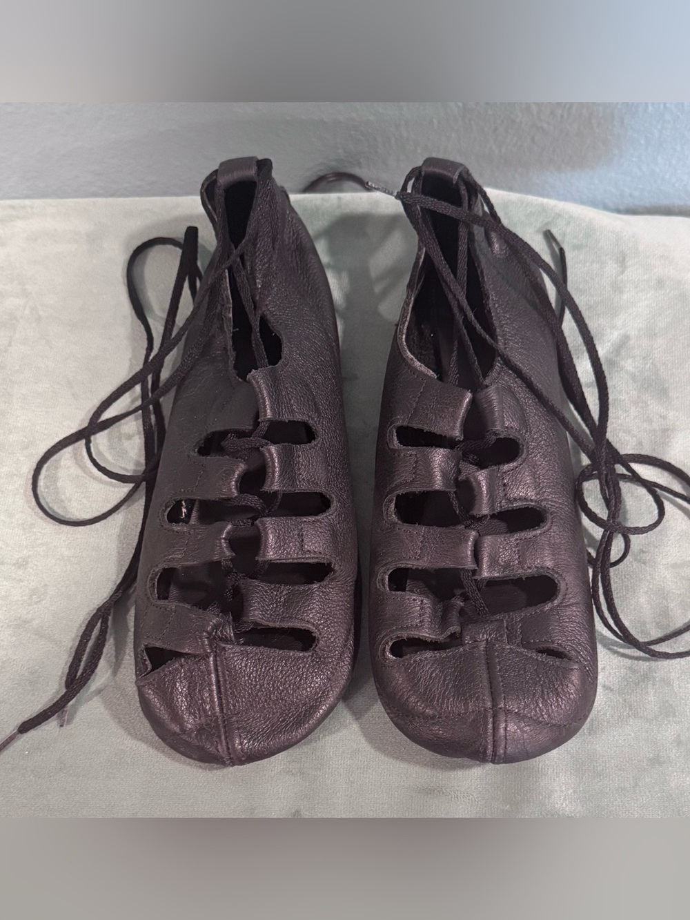 Rutherford Irish Dance Ghillies Soft Shoes Women’s 8